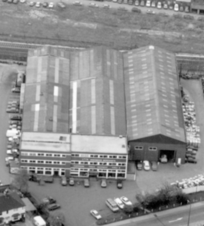 Expanded Stoke head office in the 1970s