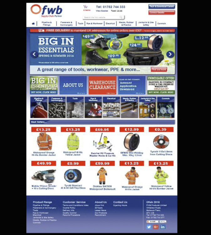 FWB interactive website launch in 2010